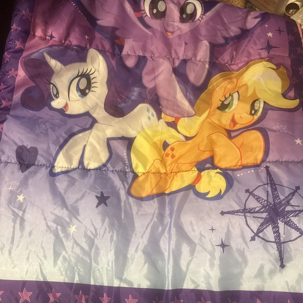 My Little Pony‎ Sleeping Bag Hasbro Adventure & Friendship Forever Camping 57x27